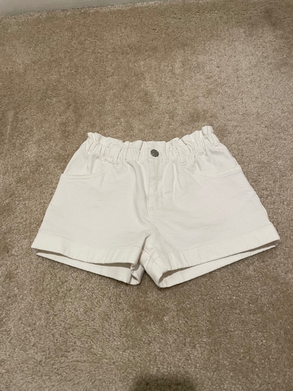 Kids J.Crew White Shorts, Size 8